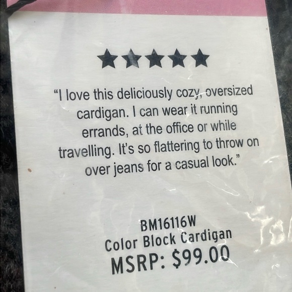 BB Dakota Steve Madden Womens Cardigan Sweater Pockets Button Up - Picture 6 of 7